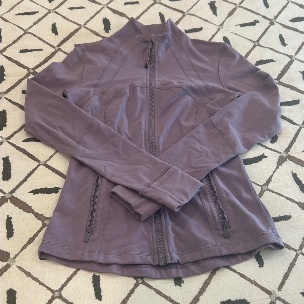 lululemon athletica Dusty Lavender Full-Zip Utility Jacket